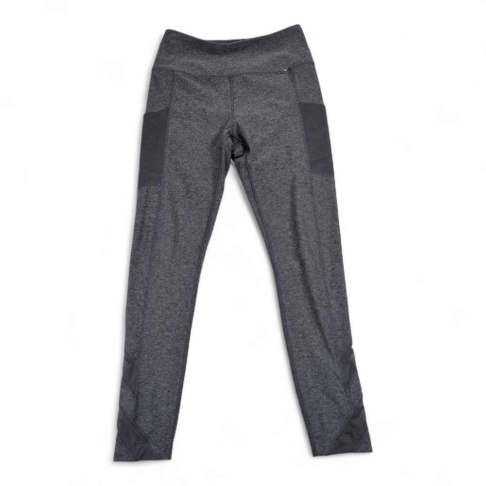 Mondetta‎ High-Rise Gray Performance Leggings S - Side Pockets